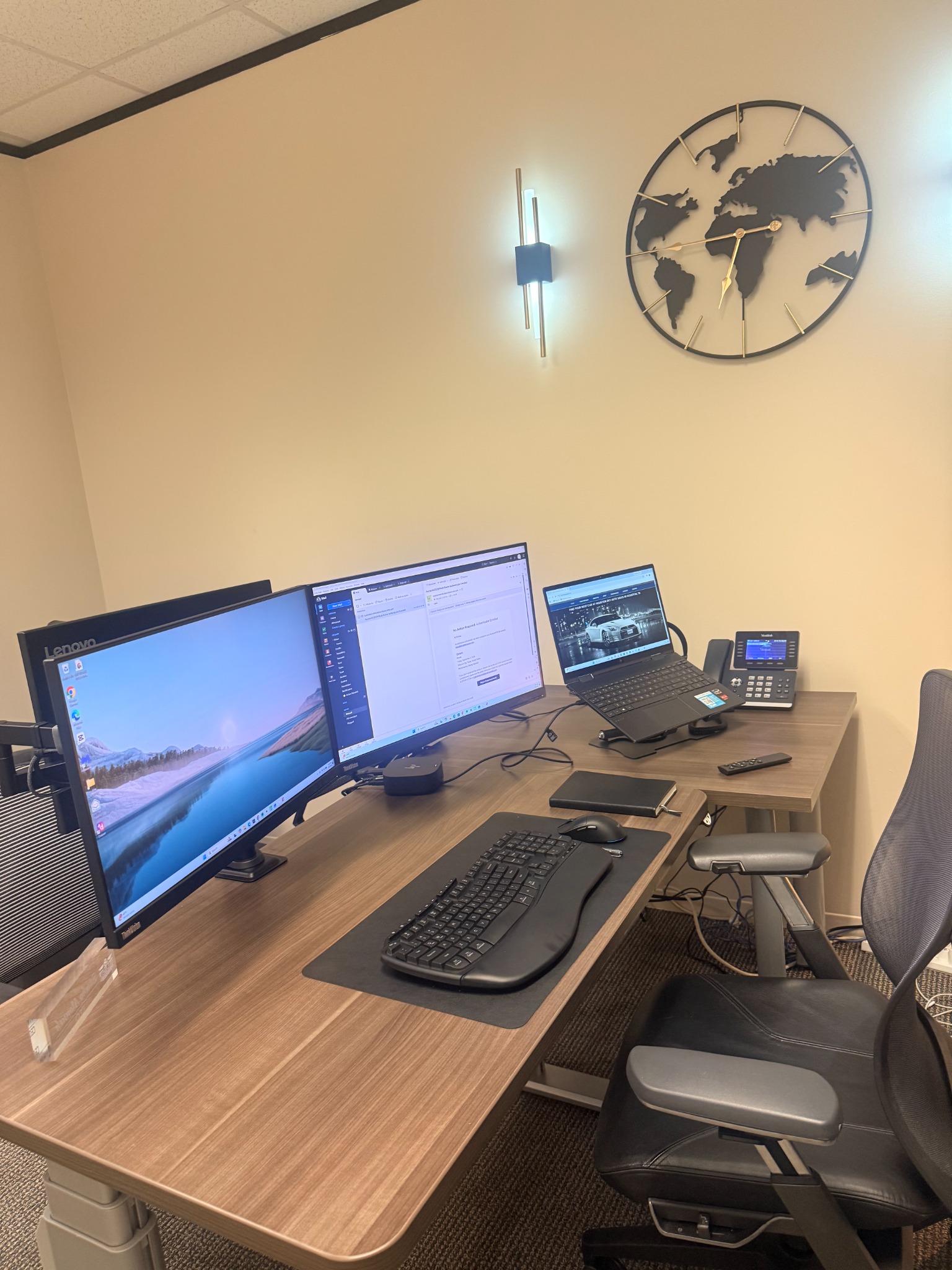 Sky Elite Auto Group office workstation